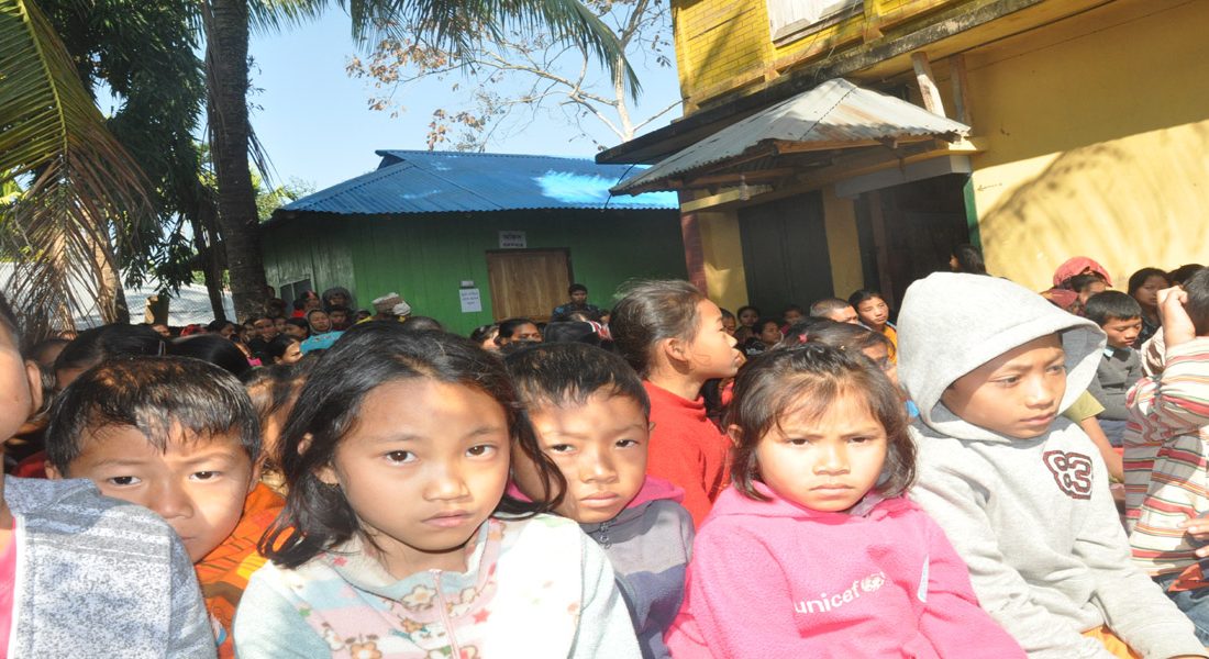 3 (2) The disables and family members at the Awareness Meeting of CSD Unit-2, Dighinala, Khagrachari, CHT.